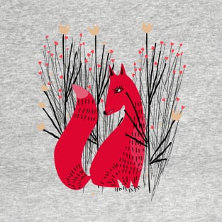 Fox In Schrub T-Shirt